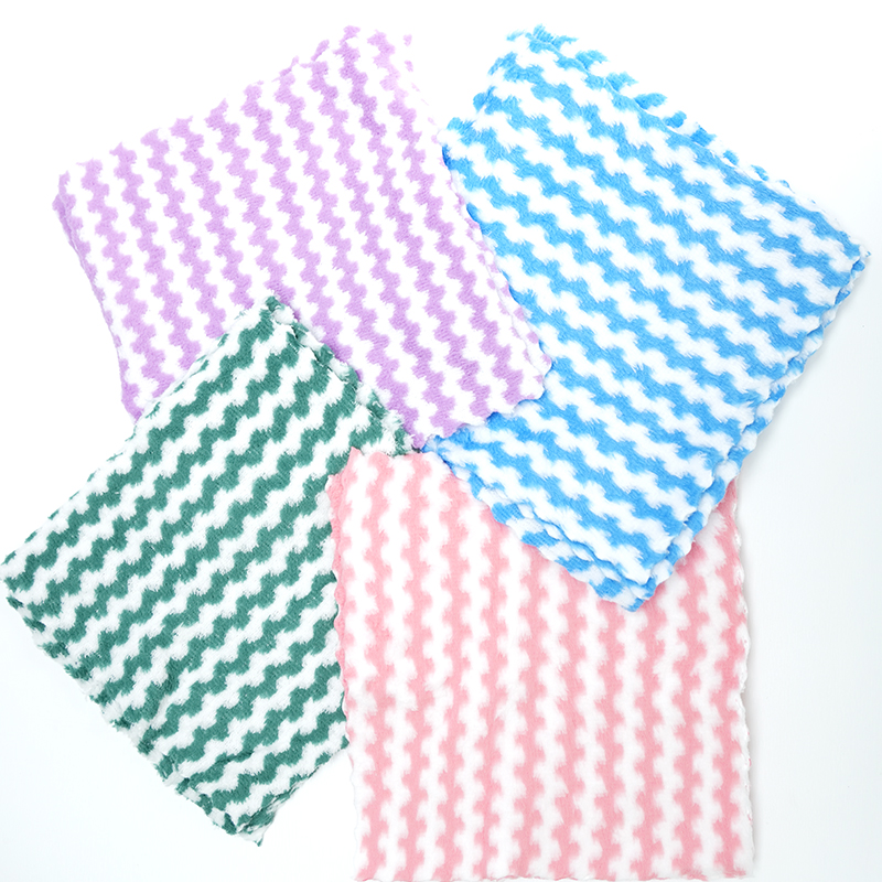 心梦同行珊瑚绒抹布 桌面清洁方巾