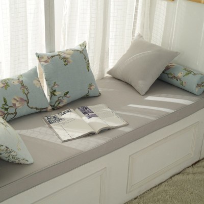 家柏饰(CORATED)高密度海绵飘窗垫窗台垫定做沙发垫北欧阳台垫榻榻米可机卡座 15号色 3cm飘窗垫