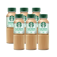 星巴克星选馥芮白即饮咖啡270ml*6瓶低糖瓶装饮料
