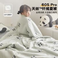 A类60支天丝儿童夏凉被卡通凉感空调被薄被宝宝幼儿园午睡夏被子3