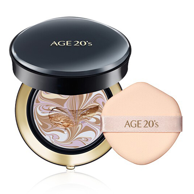[遮瑕大师]韩国age20s爱敬气垫四色拉花 bb霜水粉霜保湿遮瑕膏粉底
