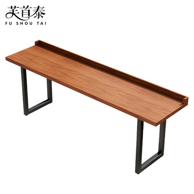 芙首泰长条餐桌2200*400*750mm张