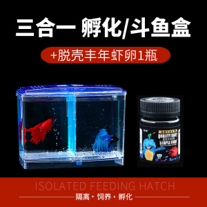 隔离盒孵化盒观赏鱼孔雀鱼斗鱼缸外饲养多功能繁殖亚克力悬浮