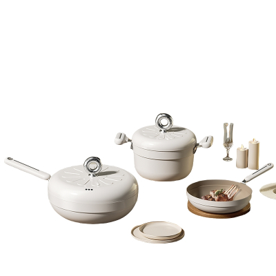 火象白色恋人七件套锅具 HXG-TZ359
