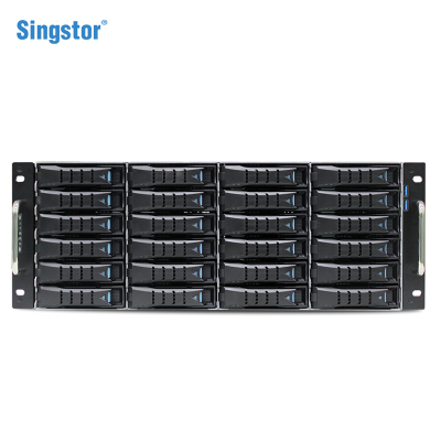 星储（Singstor）鑫云SS200T-24R企业级24盘位NAS网络存储机架式磁盘阵列整机144TB