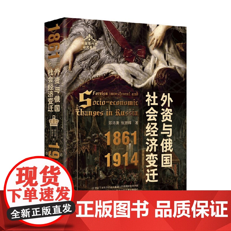 俄国现代化研究系列 外资与俄国社会经济变迁 1861—1914 邓沛勇 等 著 历史