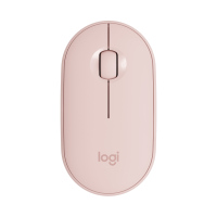 罗技(Logitech) LOGITECH PEBBLE无线鼠标-玫瑰粉