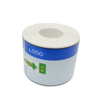 鲁橙 LC0245100 平面设备标签纸 PP聚丙烯合成纸 45mm*100mm 150片/卷 (单位:卷)