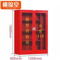 桃锦堂 消防柜双门 台