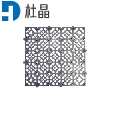 杜晶 拼接格栅防滑垫 灰色 40*40*3cm 片