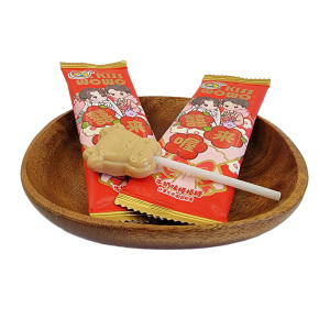 喔喔囍来喔牛奶味扁棒棒糖散装500g/250g婚庆结婚喜糖休闲零食品