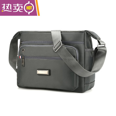 NEWLAKE男包单肩包牛津纺男包斜挎包大容量尼龙防水运动休闲男士背包韩版斜挎包男