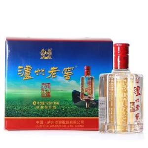 泸州老窖 六年窖头曲小酒52度125ml*6浓香型白酒 日常口粮 小容量小体积(2011版)