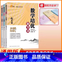 新思维+(24新)新方法7年级数学[2本套装] 初中通用 [正版]七年级八年级九年级数学培优新方法上下册全国通用版初中中