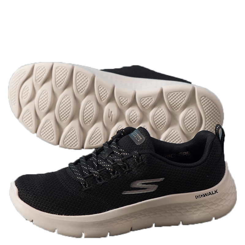 斯凯奇 女透气软底运动鞋 125519/BKRG-6.5双