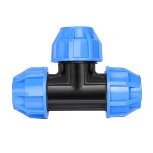 中锦科技 PE快接变径三通 T50*32(1.5寸变1寸)个