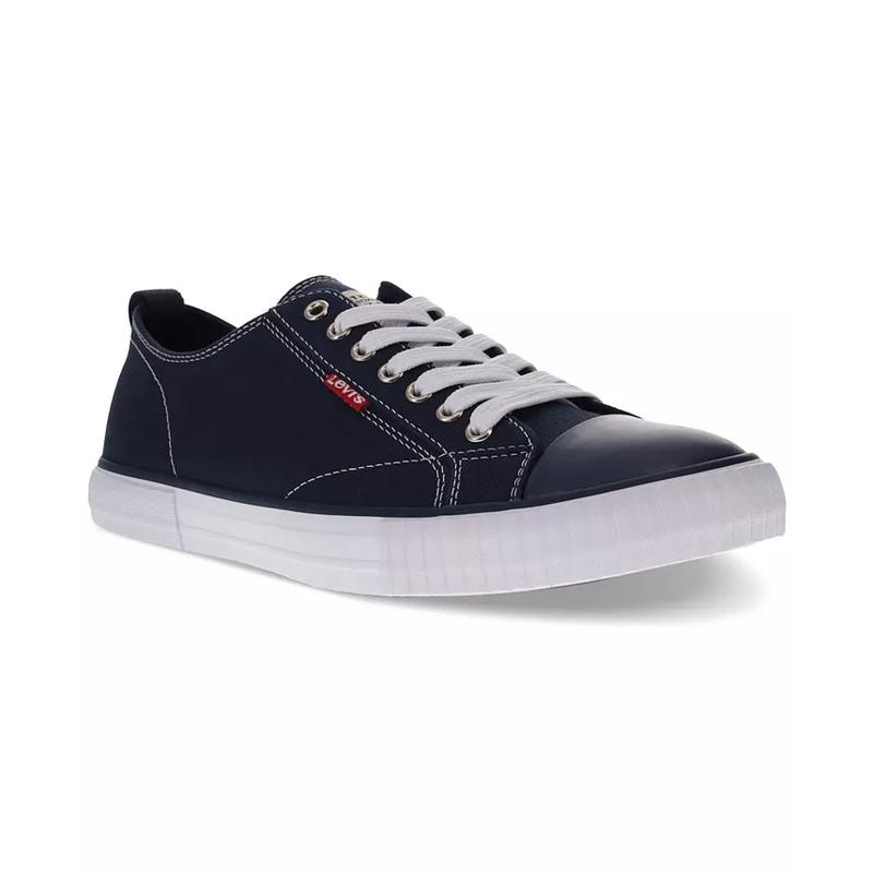 李维斯(LEVI'S)Levi's男士圆头系带帆布休闲鞋舒适耐穿复古板鞋