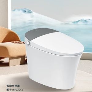 金牌卫浴GOLD R01Z无水压泡沫盾脚感智能马桶 KA(含安装)RF3201Z(300坑距) 白色 300MM