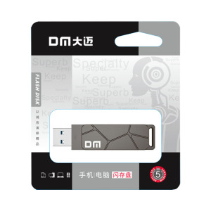 大迈(DM)PT197 128G 金属USB3.2 商务办公高速U盘(计价单位:个) 银色