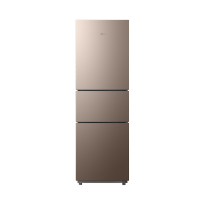 [官方正品]华凌美的冰箱出品三门213L家用小型冰箱冰箱节能低音三门三开门租房冷冻冷藏家用小冰箱BCD-213TH