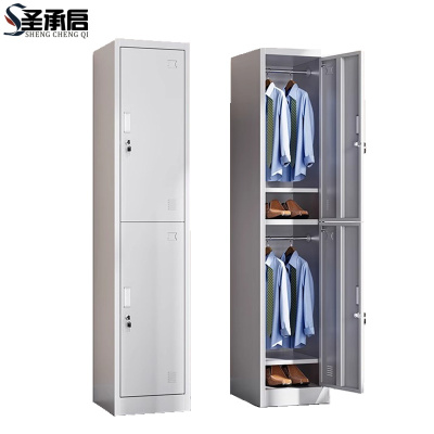 圣承启钢制更衣柜单二门台