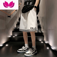 七斓美式潮牌篮球短裤男士夏季薄款宽松休闲裤衩子跑步速干运动五分裤