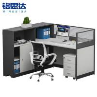 铭思达屏风工位1.52米含柜椅套