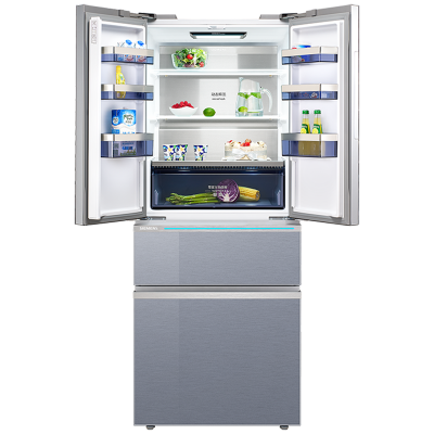 西门子[无界Pro]AI超氧零度舱461升大容量多门变频零嵌电冰箱 智能eNose零度生物保鲜 KF72AA639C