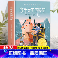 [精装硬壳]吹牛大王历险记 [正版]硬壳精装吹牛大王历险记 三年级四五年级课外书必读老师经典书目8-14岁国际大奖儿童文
