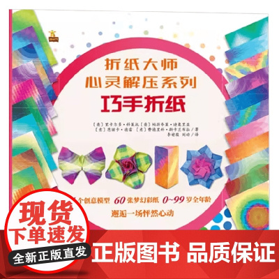 折纸大师心灵解压系列 巧手折纸 6-12岁 里卡尔多·科莱托等 著 手工游戏