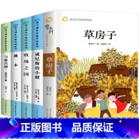 [全5册]五年级阅读课外书 [正版]草房子原著完整版五六年级必读适合四年级阅读的课外书上册下册曹文轩书籍系列儿童文学青铜