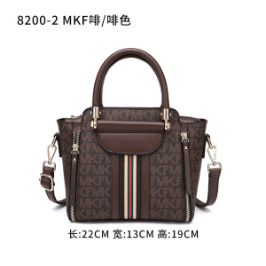 MKJK欧美时尚包包女包2023新款百搭手提印花复古单肩斜挎翅膀包小方包