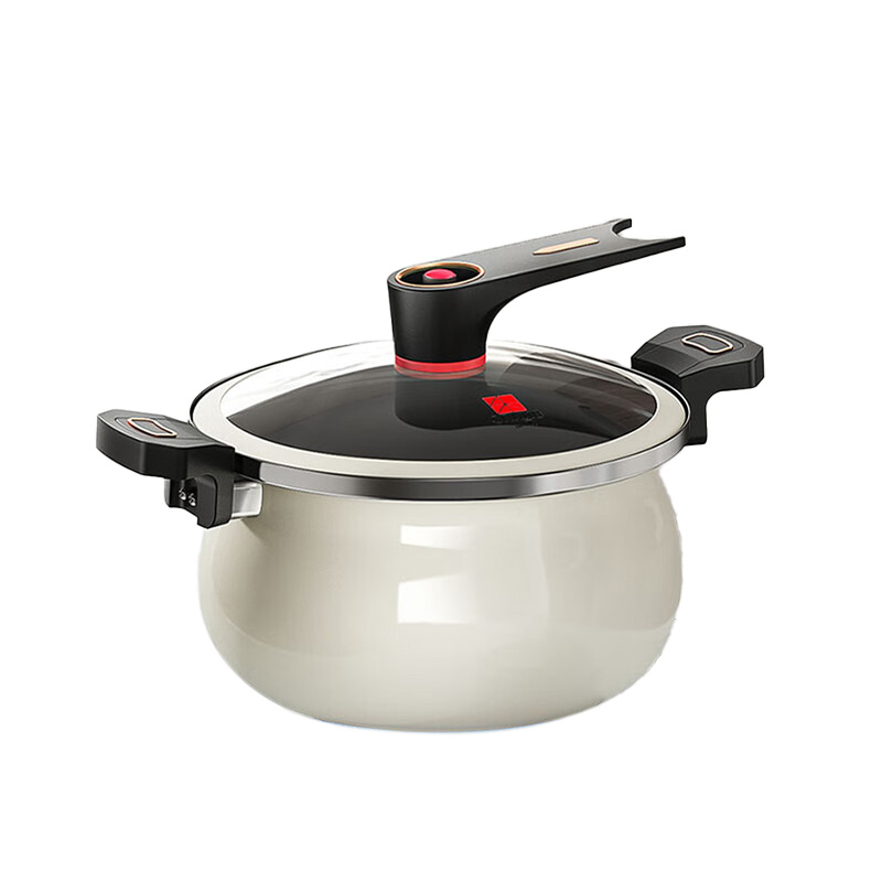 三禾汤锅22cm双重密封锁热微压烹饪锁住营养汤锅TT22P10