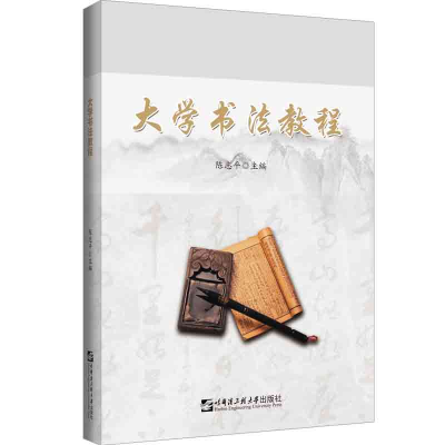 正版新书]大学书法教程陈志平 编9787566136046
