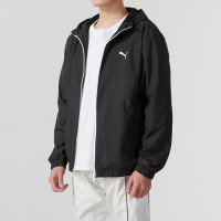 彪马(PUMA)男装新款时尚休闲舒适上衣梭织夹克外套691345-01 ZP