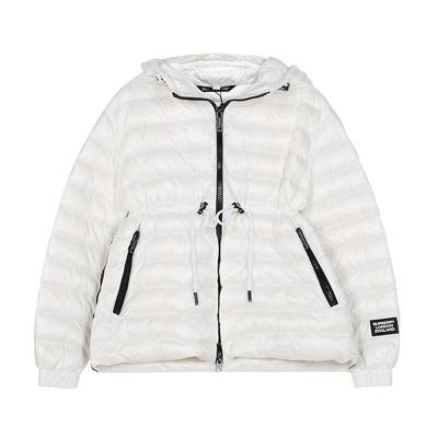 BURBERRY博柏利女款锦纶鹅绒连帽羽绒服外套80313361