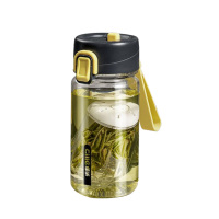 希乐塑料杯520ml便携耐用大容量素薄灰XL-2520-520