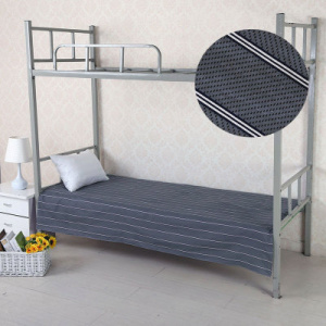 美帮汇全棉床单单件单人学生一米1米5格子被套三件套大学宿舍上下铺