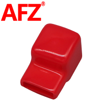AFZ蓄电池端子铜排绝缘帽保护套80AH-250AH(1个红黑可选)