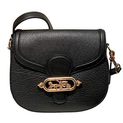 COACH蔻驰女包马车标单肩马鞍包斜挎包91397