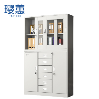 璎蕙 文件柜宽中六台