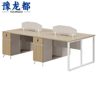 豫龙都 屏风桌 四人 张