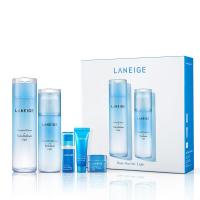 Laneige兰芝水乳护肤套装2023新旧包装 水酷补水保湿控油平衡收缩毛孔不粘腻 水库凝肌水乳两件套装 清爽型