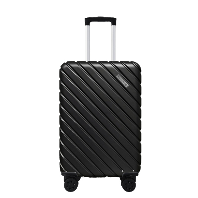 大洋洲·袋鼠 经典斜纹拉杆箱DS-C320 20英寸 黑色