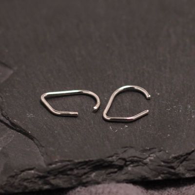 气质银饰简约百搭纯银耳钉女 耳夹不过敏耳饰时尚无耳洞耳环送女朋友老婆情人节七夕生日礼物