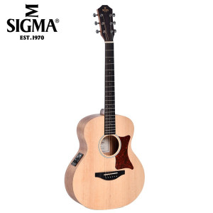 马丁(MARTIN)sigma 西格玛GSME D型云杉面板桃花芯木背侧板激光蚀刻音孔装饰哑光漆 GSME