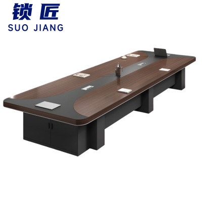 锁匠简约会议桌2.0米张
