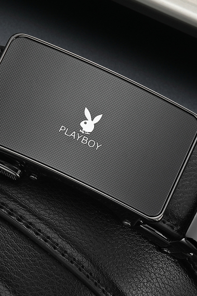 花花公子官方旗舰店男士皮带真皮自动扣高档商务休闲牛皮裤腰带男