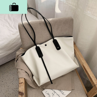 书包韩版原宿ulzzang包包2020新款潮大容量手提单肩托特包腋下包NEW LAKE女士单肩包