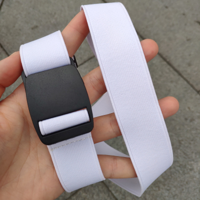 盛世尼曼新款防过敏懒人腰带男女通用隐形无痕简易皮带可调节长度牛仔